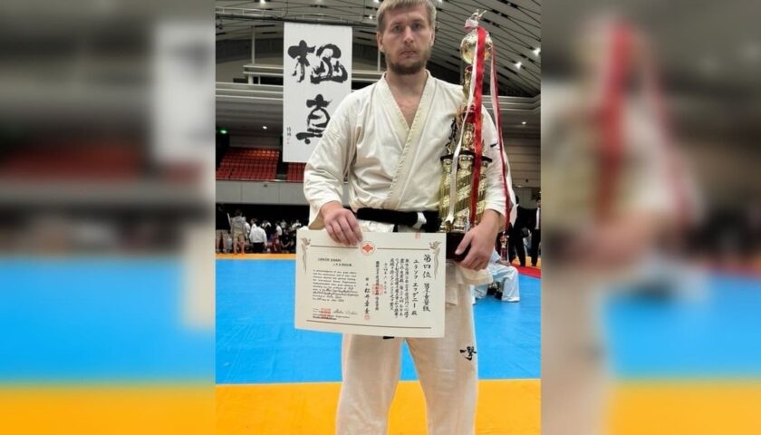 Спортсмен из Дзержинска занял 4 место в чемпионате Японии по каратэ киокусинкай