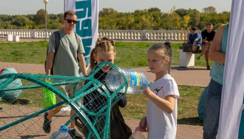 80 кг пластиковых отходов собрали в Дзержинске в ходе экологической акции
