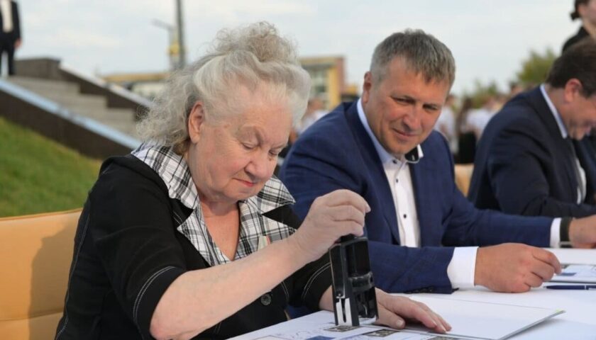 Торжественное гашение новой почтовой марки провели в Дзержинске
