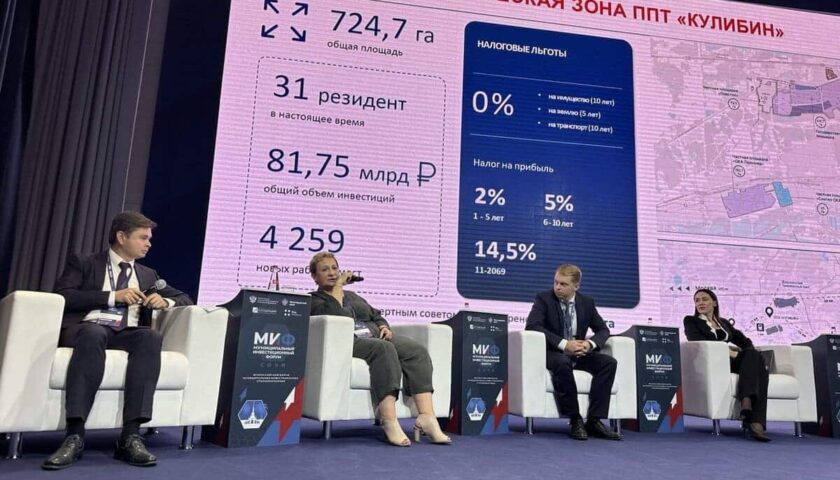 Юлия Ашуркова представила опыт Дзержинска на инвестиционном форуме в Сочи