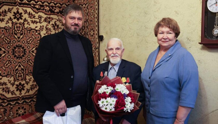 101 год исполнился ветерану Великой Отечественной войны из Дзержинска