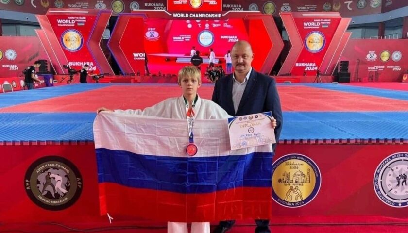 Дзержинец стал бронзовым призёром мирового первенства по рукопашному бою
