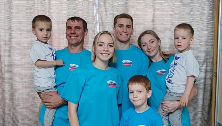 Спортивные и дружные Федуловы