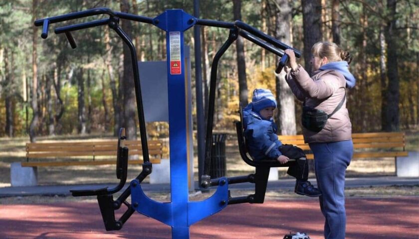 В Дзержинске завершается первый этап благоустройства парка «Молодёжный»
