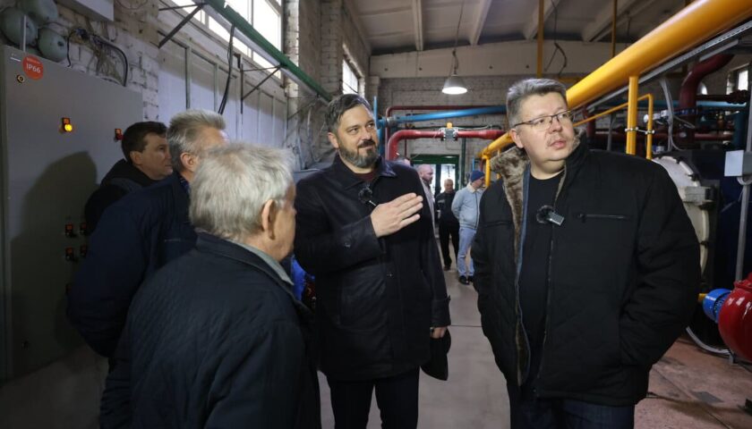 Мэр Дзержинска Михаил Клинков посетил с рабочим визитом Пыру