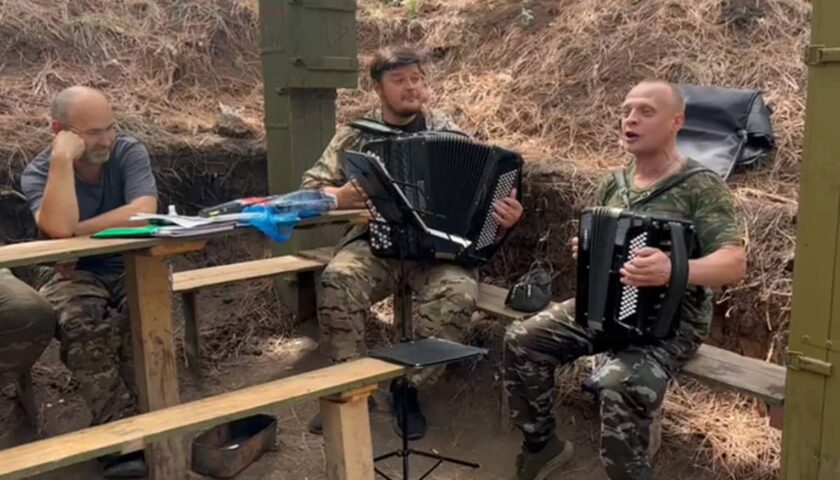Фронтовые концерты Евгения Футина