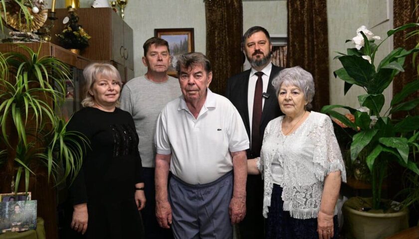 Семья Папертевых из Дзержинска отметила 60-летний юбилей свадьбы