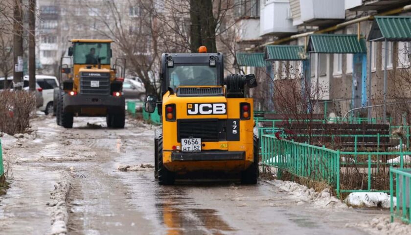 Коммунальщики Дзержинска оперативно вывезут снег и ликвидируют наледь