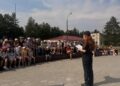 Госавтоинспекция провела занятие по ПДД в лагере «Город спорта»